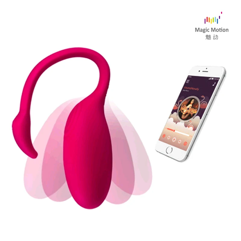  Magic Motion G-spot sex toy clitoris Vibrator APP Flamingo Bluetooth Remote Control smart Stimulato - 32838900197