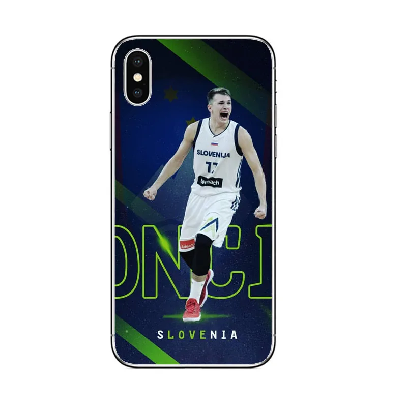 Европа Luka Doncic задняя крышка для apple iPhone 6 6s 7 8 plus 5 5S se XR 10 X XS MAX FIBA MVP King крутые жесткие чехлы для телефона coque - Цвет: Hard PC Doncic