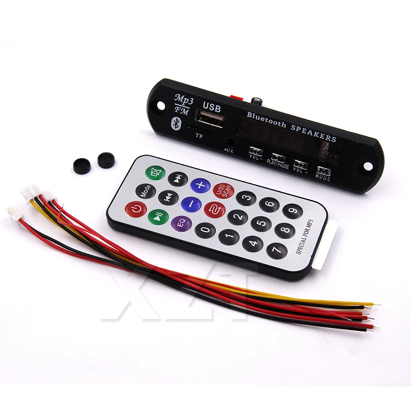 

High Quality Wireless Bluetooth 12V MP3 WMA Decoder Board Audio Module USB TF Radio For Car accessories