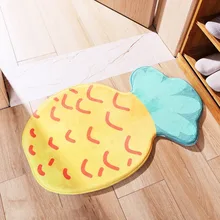 50*80 см фрукты Стиль Домашний коврик коврики милый мультфильм кухня спальня ванная комната дверь Коврик противоскользящий Впитывающий Коврик Ковер