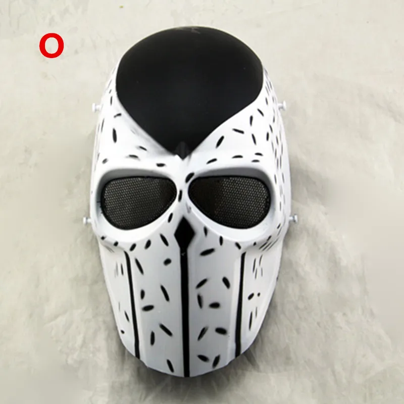 Камуфляж призрак Wargame страшная CS пейнтбольная маска Открытый полный уход за лицом страйкбол тактический череп маска 19 цветов на выбор