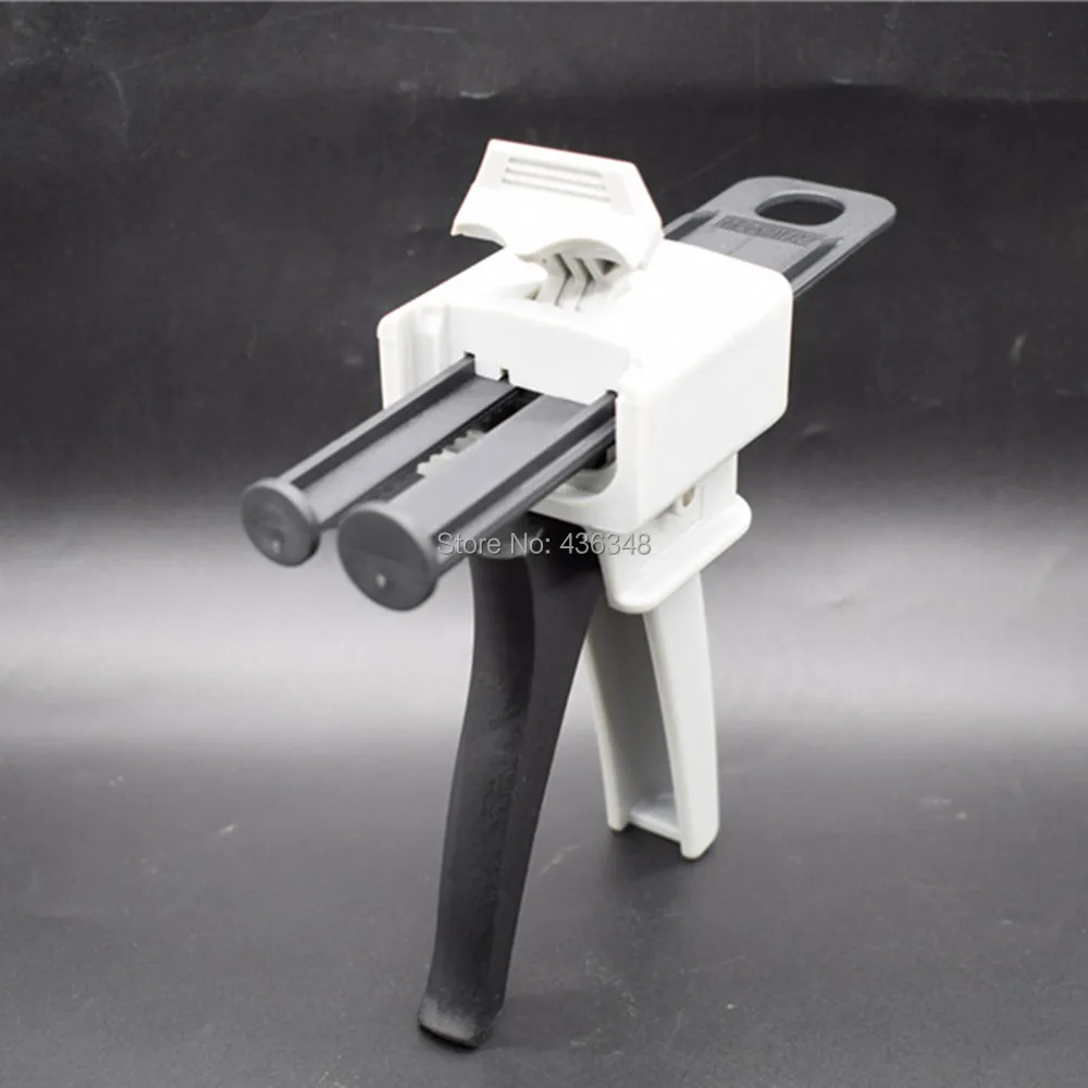 50ml Twin Epoxy Cartridges 1:1 2:1 Mix Ratios Manual Epoxy Applicator