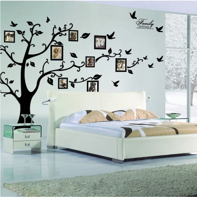 200*250Cm Beautiful Tree Wall Sticker Wall decor Wall Stickers 