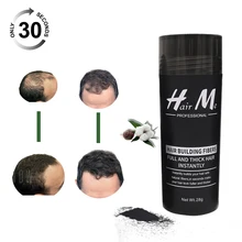 Hair Me волосы волокна строят более полные и густые для волос волокна порошок лечение выпадения хлопок натуральный ингредиент растительный состав