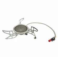 EA14 Mini Foldable Camping Aluminum Windproof Gas Stove Cooker Outdoor Stove
