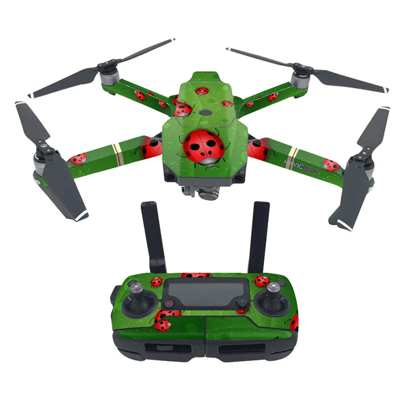 

New 6 decorative PVC Dustproof Wrap for DJI Mavic PRO Decal Skin sticker cover