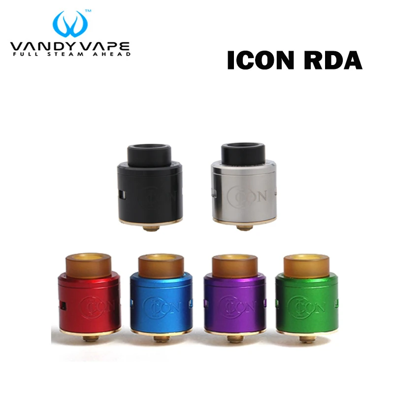

Original Vandy Vape ICON RDA tank 1.5ml liquid capacity atomizer adjustable airflow with Innovative deck e-cigarette ICON RDA