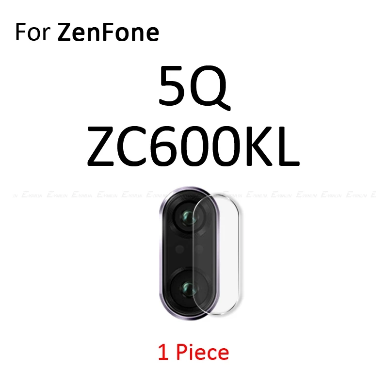 Задняя Камера объектив Защитная пленка из закаленного стекла для ASUS ZenFone 6 5 5Z 5Q Lite селфи ZE620KL ZS620KL ZC600KL ZS630KL - Цвет: ZC600KL