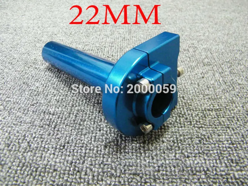

7/8" CNC Motorcycle Hand Grip Machined Billet Aluminum Throttle Quick Action Throttle