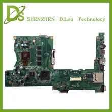 KEFU X401U-M3 For ASUS X401U X501U Laptop motherboard X401U-M3 cpu onboard X401U mainboard 4G RAM 100% tested