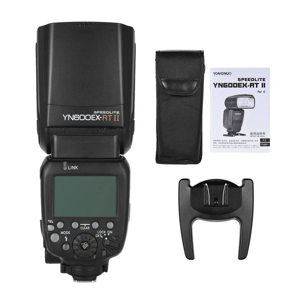 YONGNUO YN600EX-RT II Вспышка Speedlite 2,4G Беспроводная HSS 1/8000s основная вспышка с режимом TTL для Canon DSLR Whit YN-E3-RT II триггер