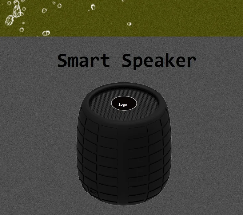 Bluetooth беспроводной портативный мини Водонепроницаемый умный наружный ручной динамик Grenad Bomb