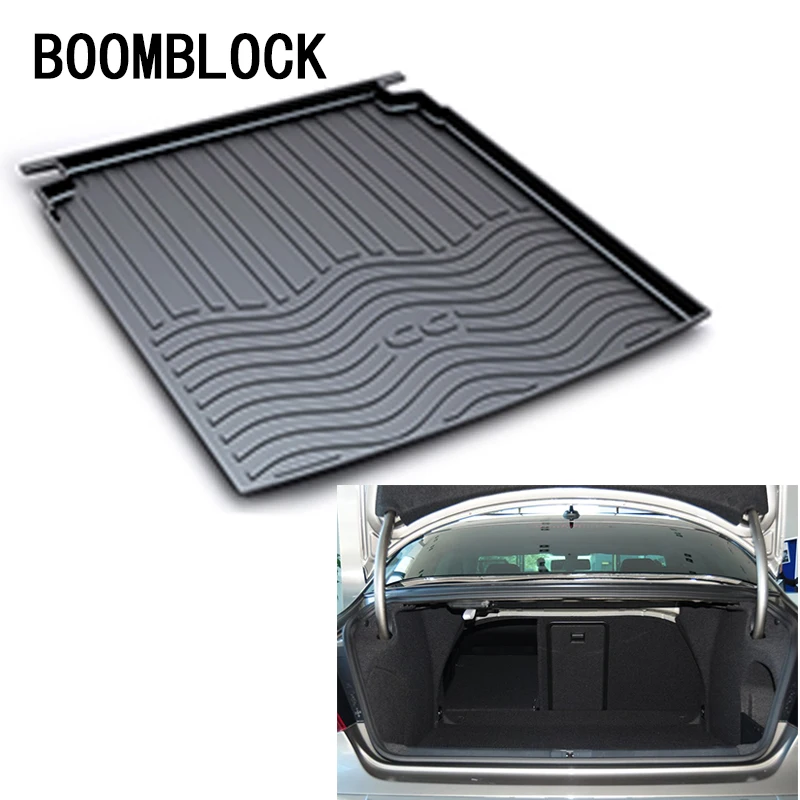

Atreus For 2010-2018 VW CC Volkswagen CC Accessories Car Rear Boot Liner Trunk Cargo Mat Tray Floor Carpet Pad Protector