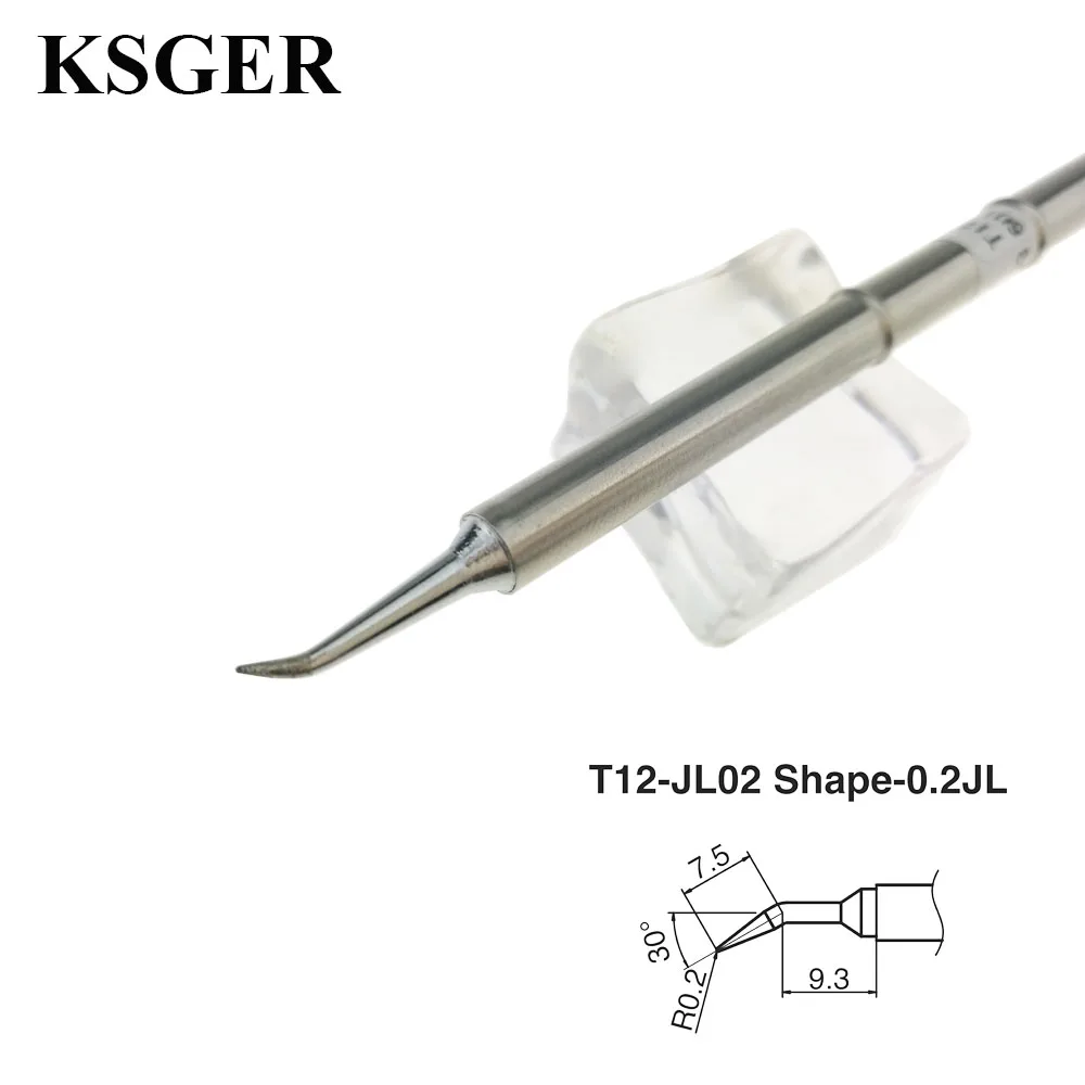 T12-JL02 KSGER T12 электронные инструменты паяльник наконечники 220 в 70 Вт паяльный наконечник сварочные инструменты FX-951 паяльная станция