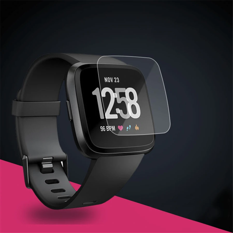 2/5 шт Защитная пленка для экрана для Fitbit Versa Защитная пленка для экрана из закаленного стекла для Fitbit Versa аксессуары для умных часов