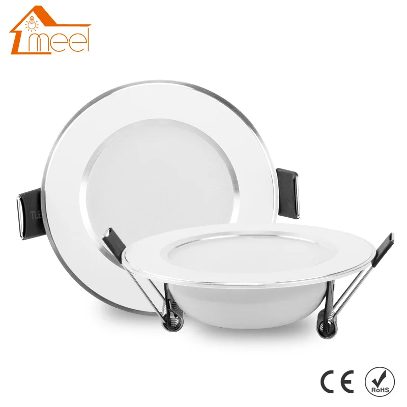 LED Downlight 3 W 5 W 7 W 9 W 12 W 15 W empotrado ronda lámpara de luz LED 220 V 230 V 240 V iluminación interior blanco cálido blanco frío