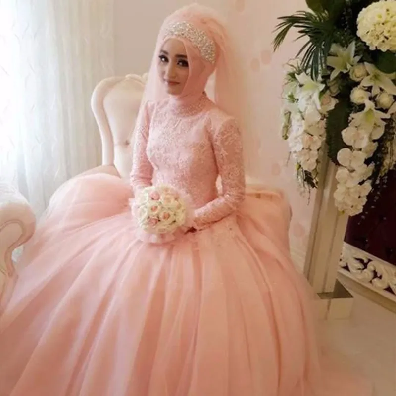 Gorgeous-Arab-Muslim-Wedding-Dress-Custom-Made-Lace-Appliques-Wedding-Gowns-High-Neck-Long-Sleeve-Hijab