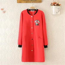 women jacket Spring and autumn new MM fashion wild long long-sleeved collar collar jacket…