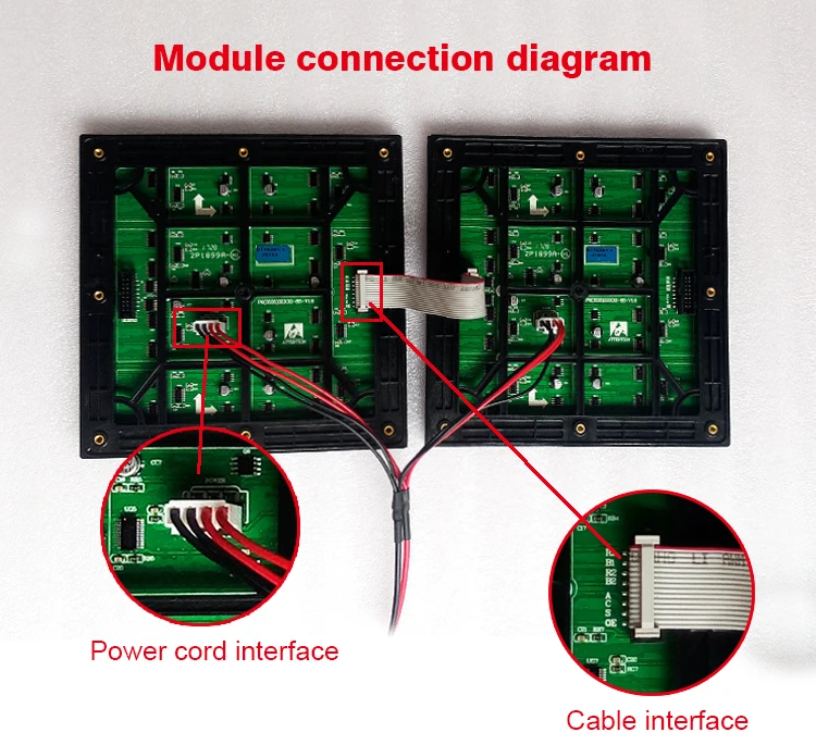 27777 Pixel Density LED Panel Modue P6 Led Display Screen High Brightness Resolution Full Color Matrix 192mmx192mm