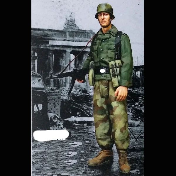 

1/16 Infantryman, March 1945, Resin kit Soldier GK, Military subject matter of WWII, Uncoated No colour