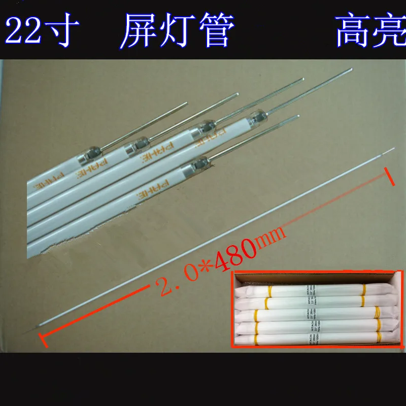 

20PCS/Lot 22" 480MM*2.4MM CCFL Lamp Tube Code Cathode Fluorescent Backlight for LCD Monitor Hightlight
