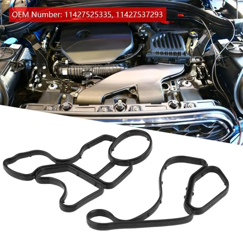 Car Accessories Durable Engine Oil Filter Housing Seal Gasket Cooler