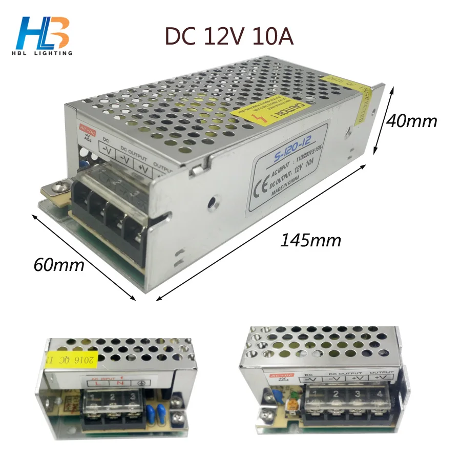 Блок питания 12V AC110-220V светодиодный драйвер 1A 2A 3A 5A 6A 10A 15A 20A 30A 33A трансформаторы систем освещения Светодиодный источник питания для светодиодный полосы