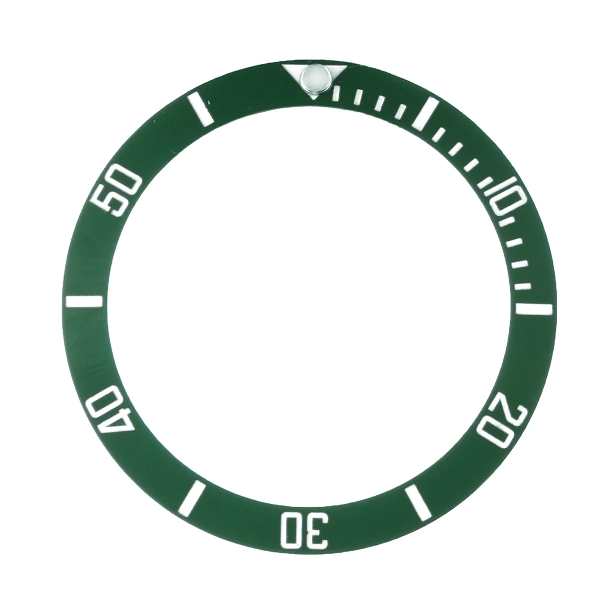 Сменные аксессуары для часов, керамический ободок для циферблата 40 мм, автоматический Мужской черный/синий/зеленый 38 мм - Цвет: WhiteGreen