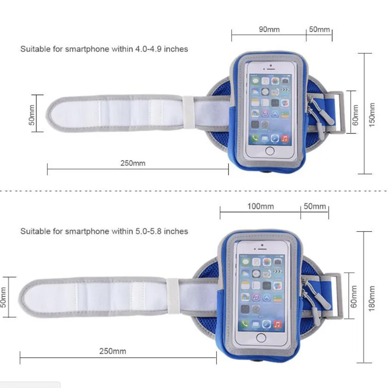 Спортивные для бега, спортзала Arm Обложка держатель для Xiaomi Redmi Y1 5A 5 Plus, Note 5, 4X 4A Note4 5C A1 MIX2 6 Plus