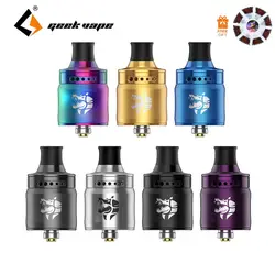 Бесплатная подарочная катушка Geekvape Ammit MTL RDA атомайзер для aegis legend 200 Вт мод 12 Регулировка воздушного потока герметичный дизайн vs капля rda