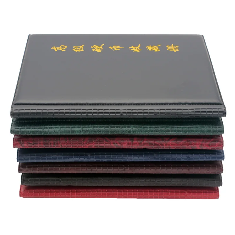 

1PC Commemorative Coin Collection Book 10 Pages 250 Units Coin Album Collection Coin Holders Multi-Color