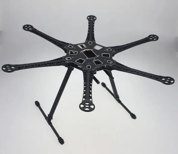 Skid para Fpv Upgrade Quadro Hexacopter Centro Soldada Placa w – Landing Hmf S550 F550 Kit