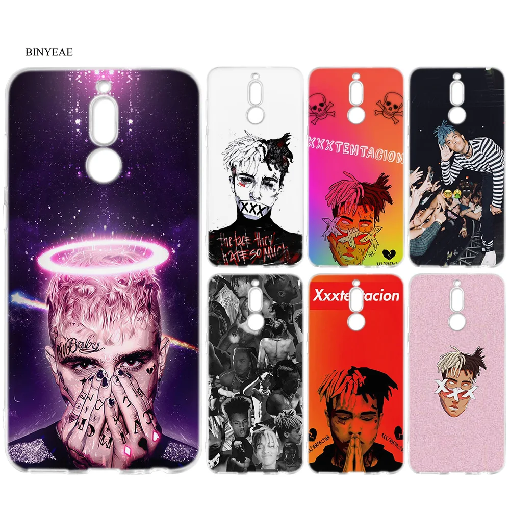 

BINYEAE Xxxtentacion Cartoon Silicone Case Coque for Huawei Mate 10 P20 P10 P9 P8 Y6 Y7 Honor 7C 7A 9 10 Lite Pro 2018 Mini 2017