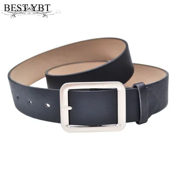 

Best YBT Men Belt Imitation leather Alloy Pin Buckle Belt Business affairs Simple Fashion Casual High Quality Hot Selling Belt