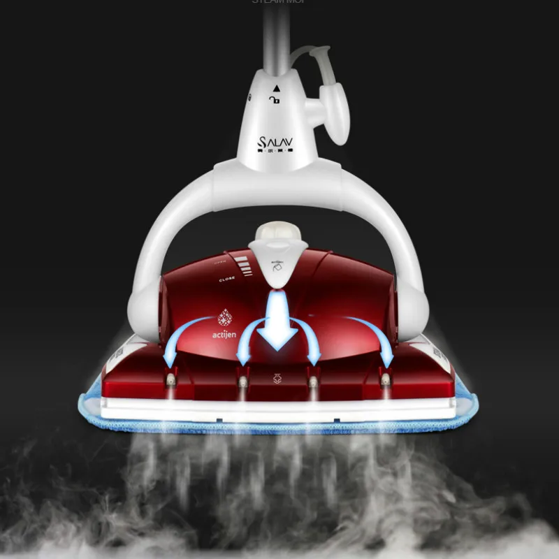 Electric Handheld Steam Mop with Adjustable Height High Temperature