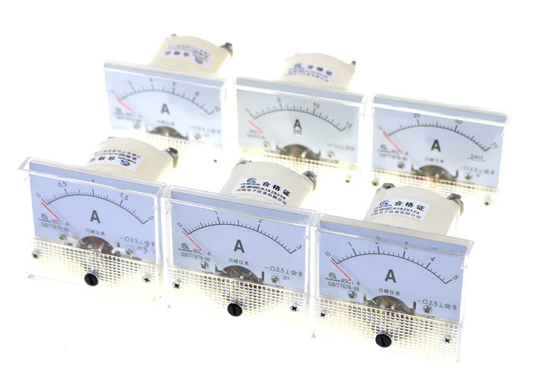 Амперметр манометр DC 0-20A 85C1 HQ Аналоговая Панель Ампер Измеритель тока+ шунт