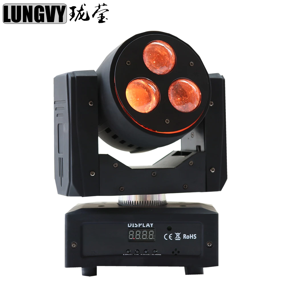 Светодиодный мини луч с движущейся головкой 3*20 Вт 4 в 1 Cree Bee Eye для вечеринок KTV