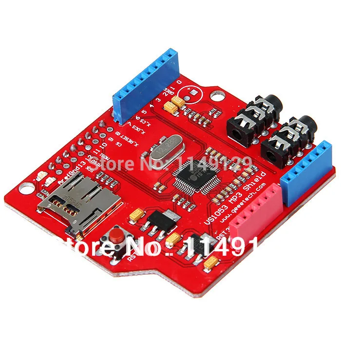 

MP3 Breakout Tiny Board with TF Card Slot Based on VS1053B from VLSI for MP3 Play