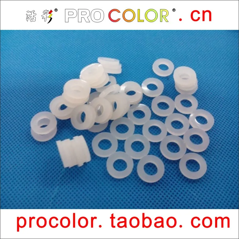 Silicone Rubber Flat Washers Heat Resistant Ring Flat Rubber Washers