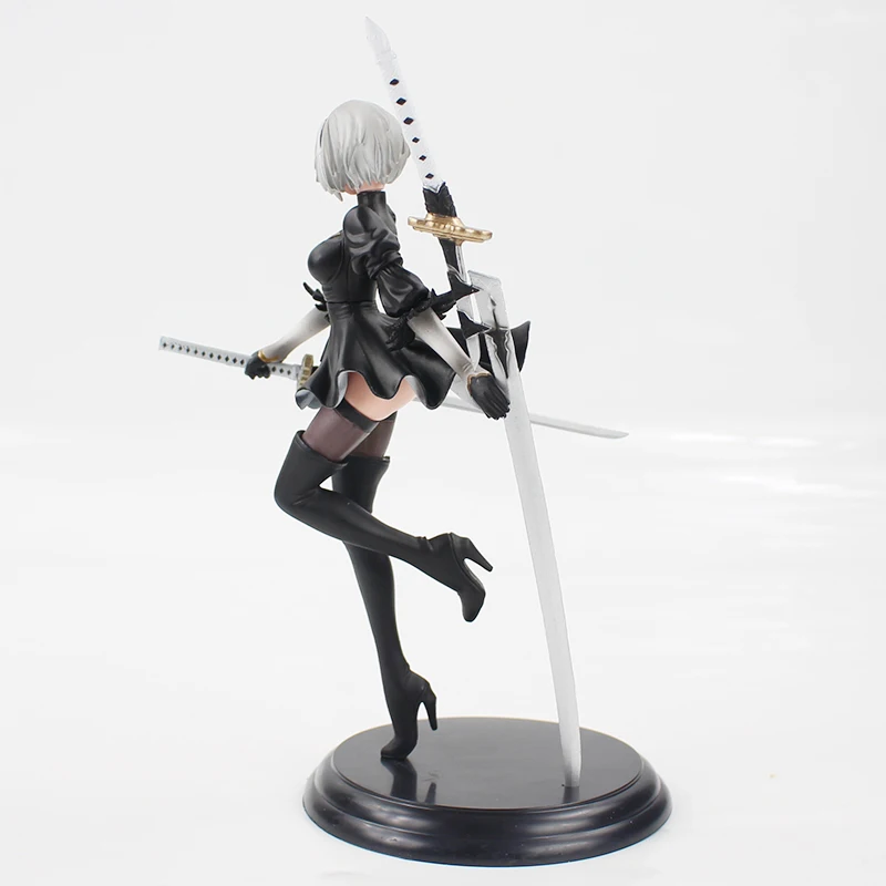 25 см NieR Automata jorha № 2 Тип B 2B Banpresto ПВХ фигурка Коллекция Модель игрушки куклы Подарки для детей