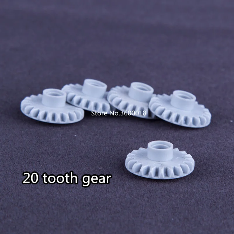 

20pcs/lot Decool Technic Gear 20 Tooth Compatible with legos 87407 MOC DIY blocks bricks parts set
