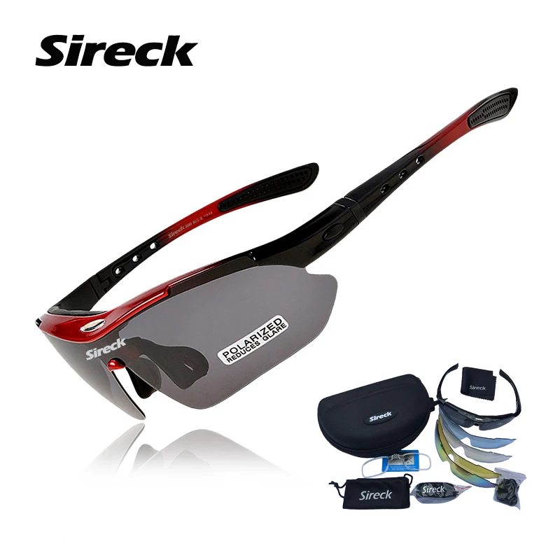 Prix pour Sireck Polarisées Vélo Lunettes Hommes Femmes Sports de Plein Air lunettes de Soleil Vélo Vélo Lunettes TR90 Cycle Lunettes Lunettes w/5 Lentille Prix pour Sireck Polarisées Vélo Lunettes Hommes Femmes Sports de Plein Air lunettes de Soleil Vélo Vélo Lunettes TR90 Cycle Lunettes Lunettes w/5 Lentille