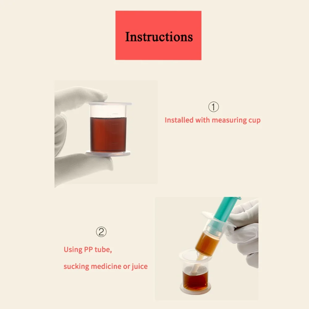  Baby Medicine Spoon Baby Care Baby Needle Feeder Squeeze Medicine Dropper Dispenser Pacifier
