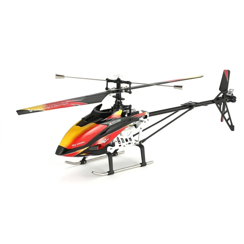 Wltoys V913 Бесщеточный 2 4G 4CH одним лезвием Встроенный гироскоп супер устойчивый