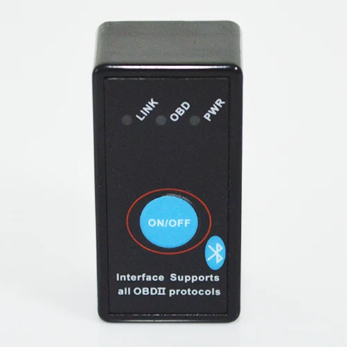 VIECAR Bluetooth в режиме включения/выключения ELM 327 V2.1 OBD2/OBDII ELM327 Авто диагностический
