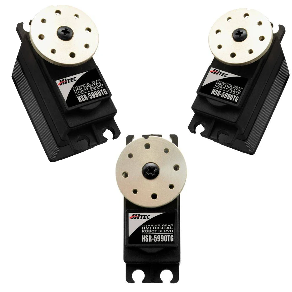 1pcs 100 Hitec HSR 5990TG Digital metal gear servo for robot Torque kg./cm. (6.0V / 7.4V) 24/