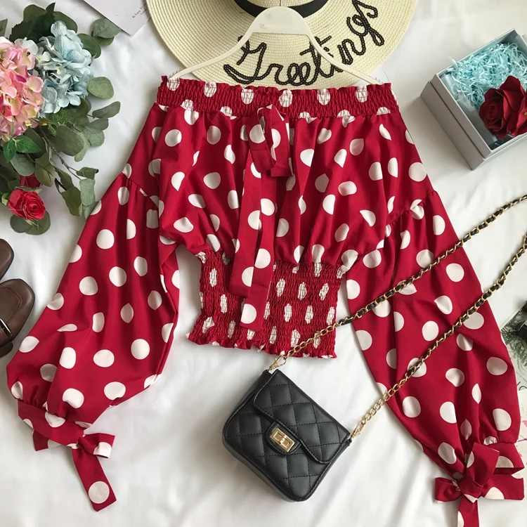 Summer Chiffon Blouse Sweet Peter Pan Collar Bow Neck