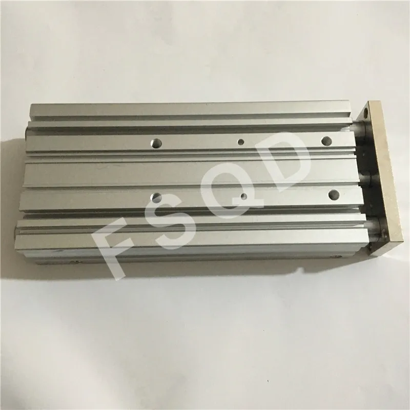 MGPM32-150A MGPM32-175A MGPM32-200A SMC compact руководство цилиндра тонкий три оси цилиндр с штока цилиндра MGPM серии