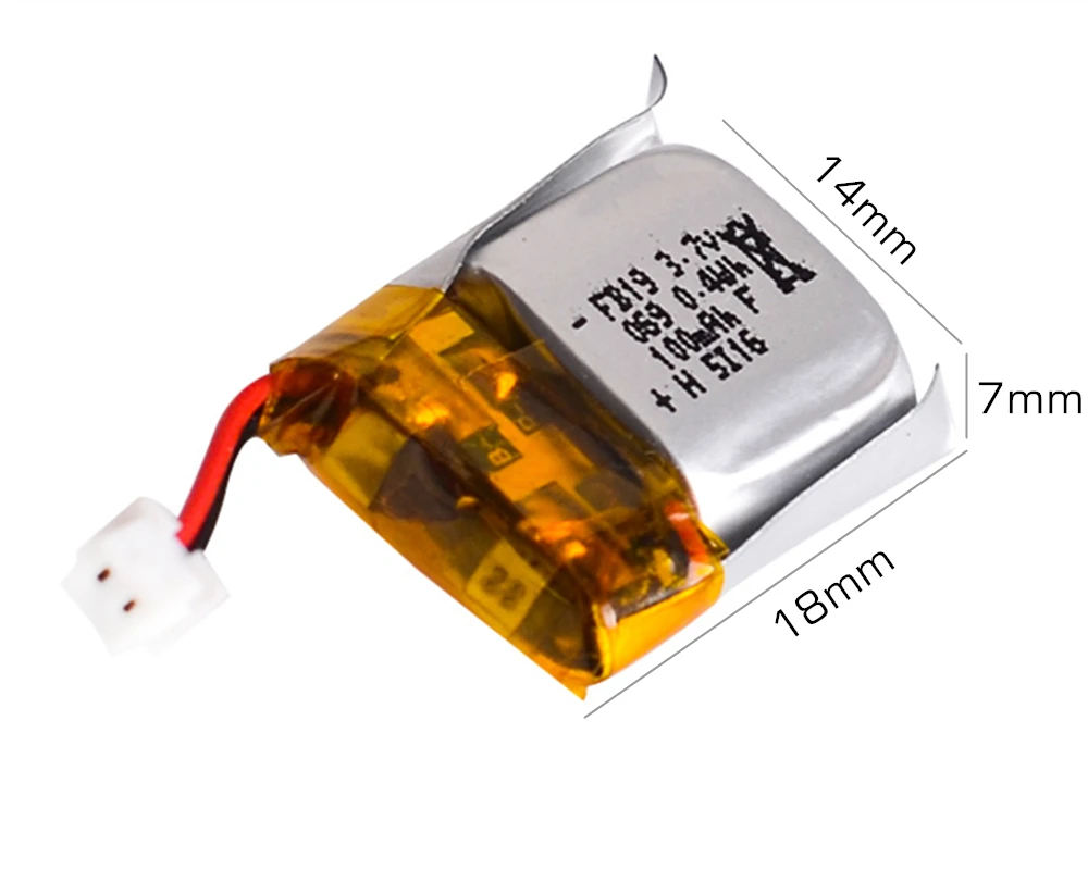 10 шт./лот CX 3 7 в 100 мАч аккумулятор для Cheerson 10A vwltoys V272 V282 V292 Hubsan Q4 H111 детали мини