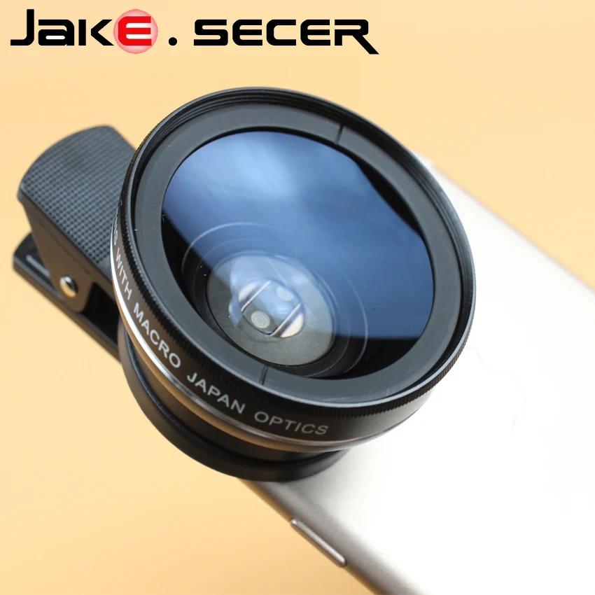 

Universal HD 0.45x wide angle lens super 10x macro mobile phone lenses for xiaomi redmi 4x iphone 7 8 plus oneplus5 camera lens